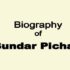 सुंदर पिचाई की जीवनी -biography of sundar pichai