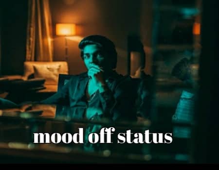 mood off status in hindi (JUNE 2022) 100+ mood off shayari